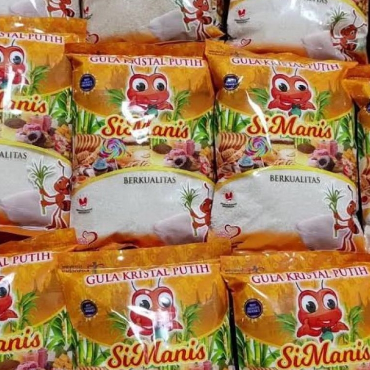 

Si manis Gula 1Kg /sak isi 20 pack