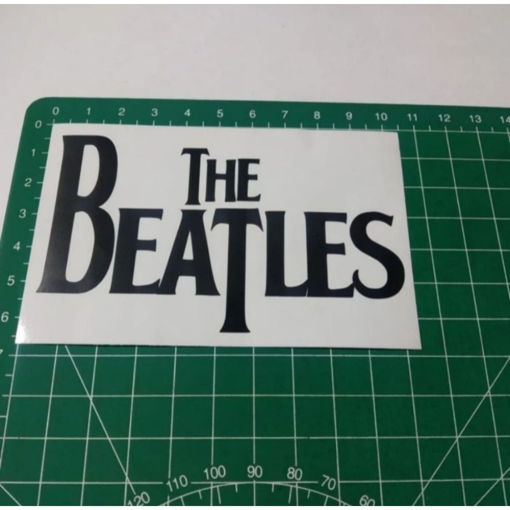 

stiker cutting the beatles