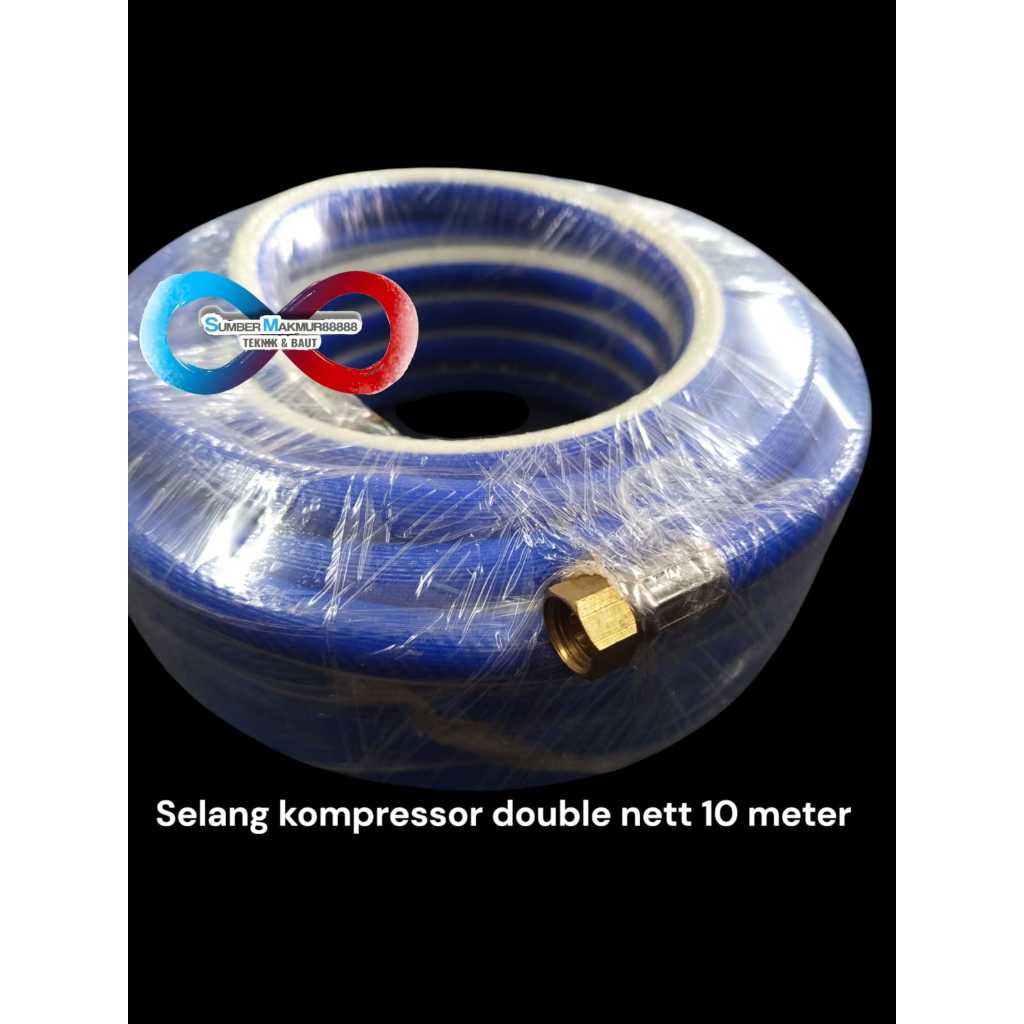 Selang angin kompresor 8.5-14mm x 10 meter Tjap Mata ( PER 10 METER )