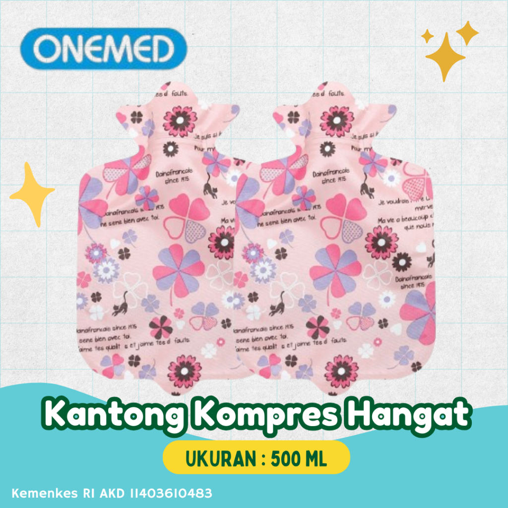 WWZ Kantong Kompres Air Panas 500 Ml Mini Hot Water Bag Travel / Kompres Air Panas