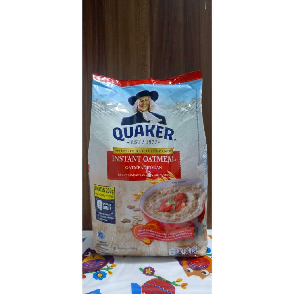 

Quaker Instant Oatmeal 1.2kg
