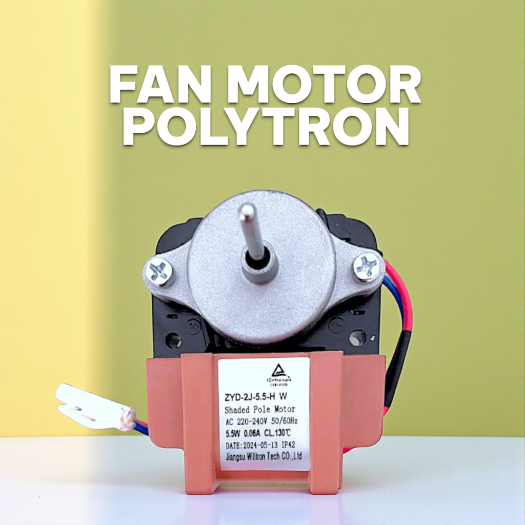 Motor Fan Kipas Evaporator Kulkas Polytron 2 Pintu Belleza
