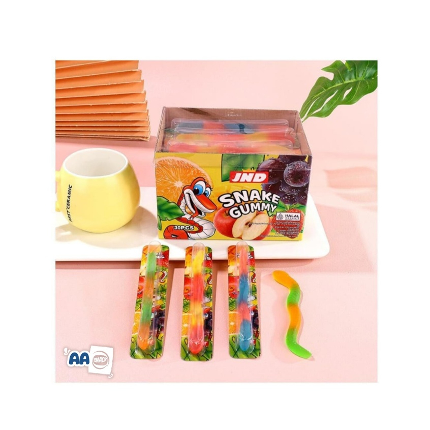 

JND GUMMY SNAKE BOX ISI 30