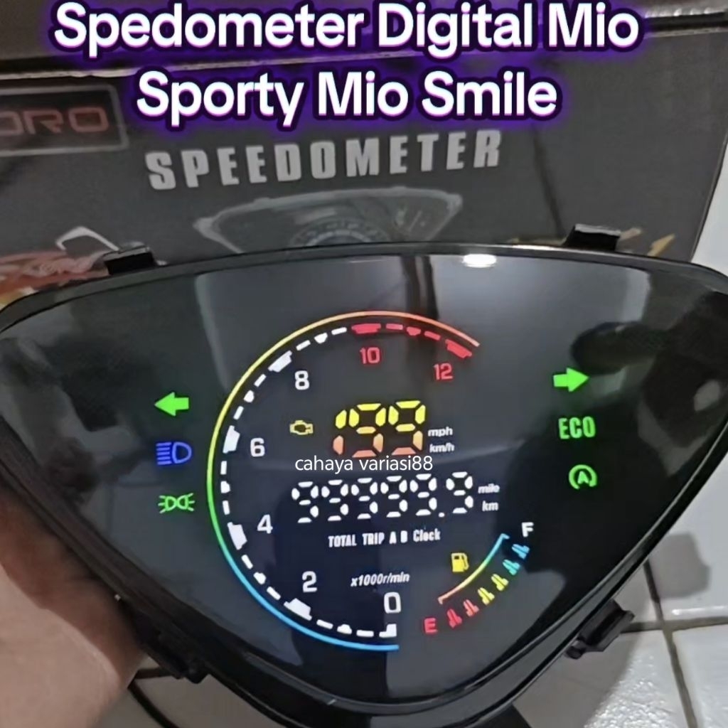 Spedometer Digital Led Kekinian Yamaha Mio Smile Mio Sporty Spedometer Digital Mio Smile Spedometer 