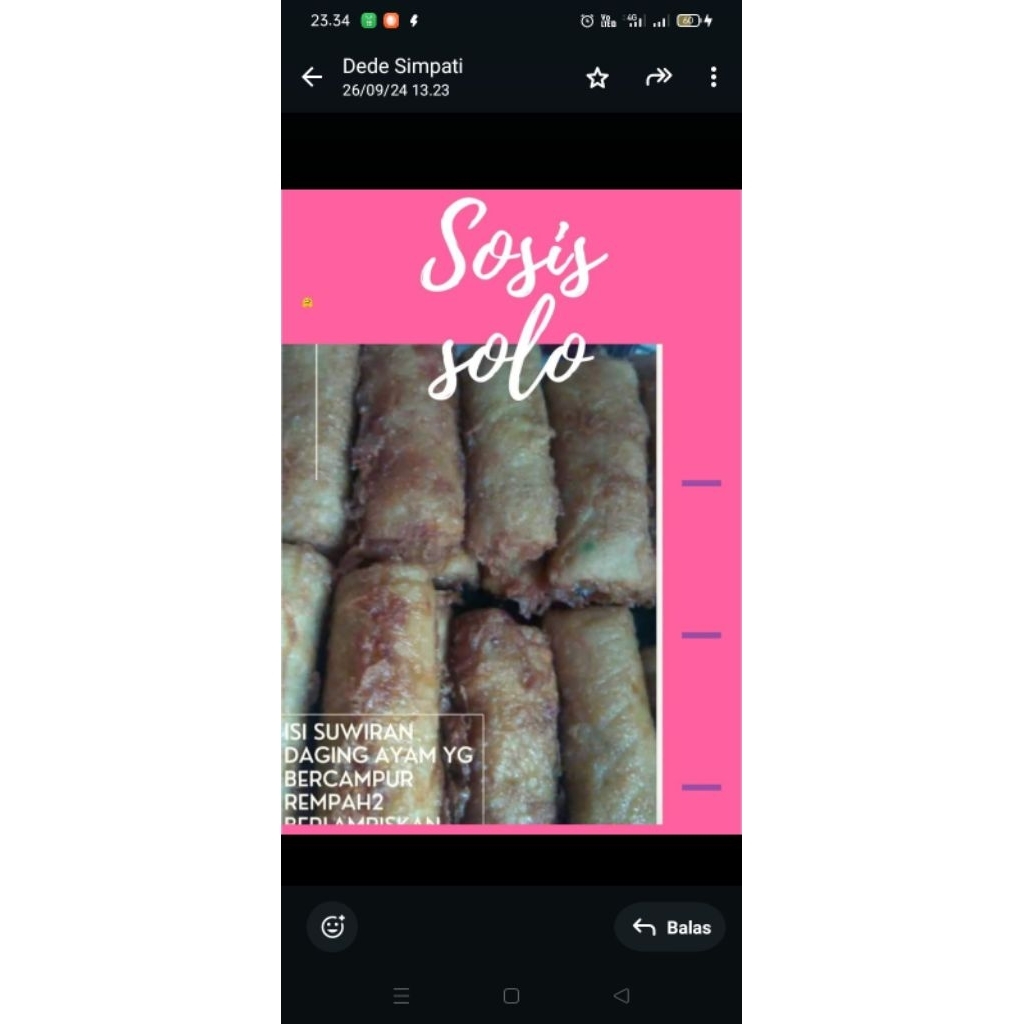 

Sosis solo isi ayam yang gemoy