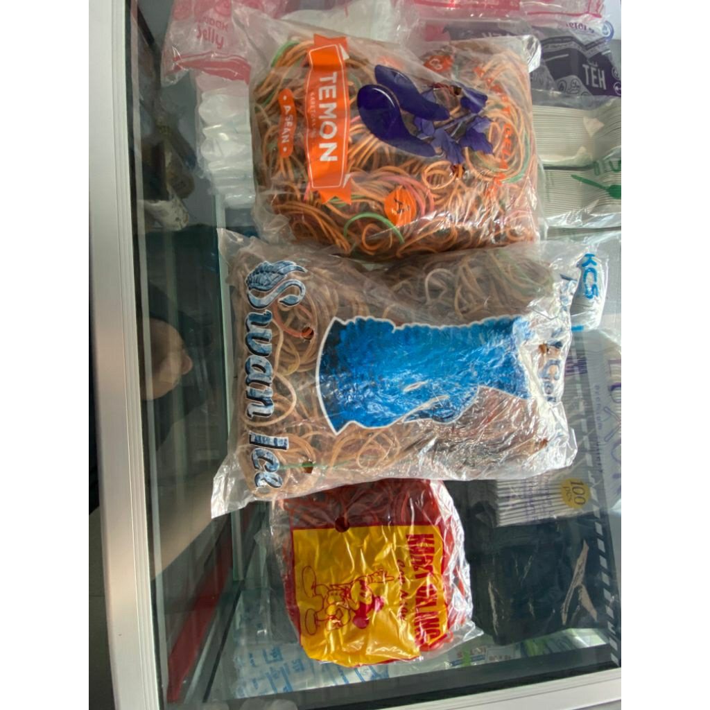 

Karet Gelang Serbaguna Temon | Karet Pentil Blue Swan