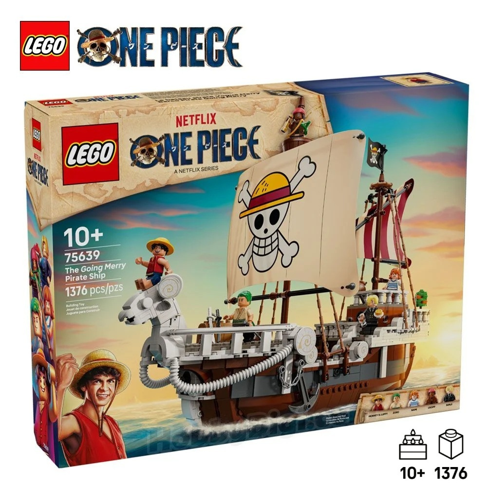 LEGO One Piece 75639 The Going Merry Pirate Ship - Lego Kapal Bajak Laut Original
