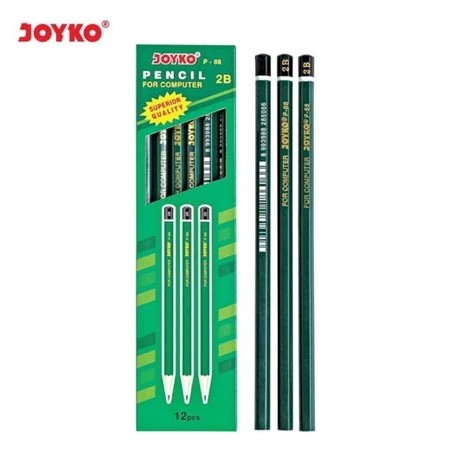 

Pensil Kayu JOYKO P-88 HJ 2B / Pensil Kayu JOYKO 2B