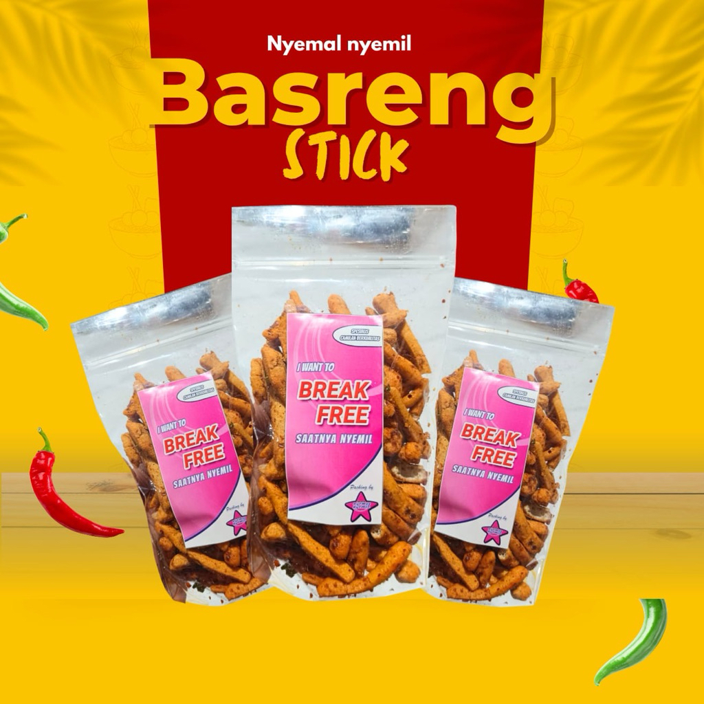 

BASRENG STICK PEDAS KEMASAN EKONOMIS||by nyemal nyemil