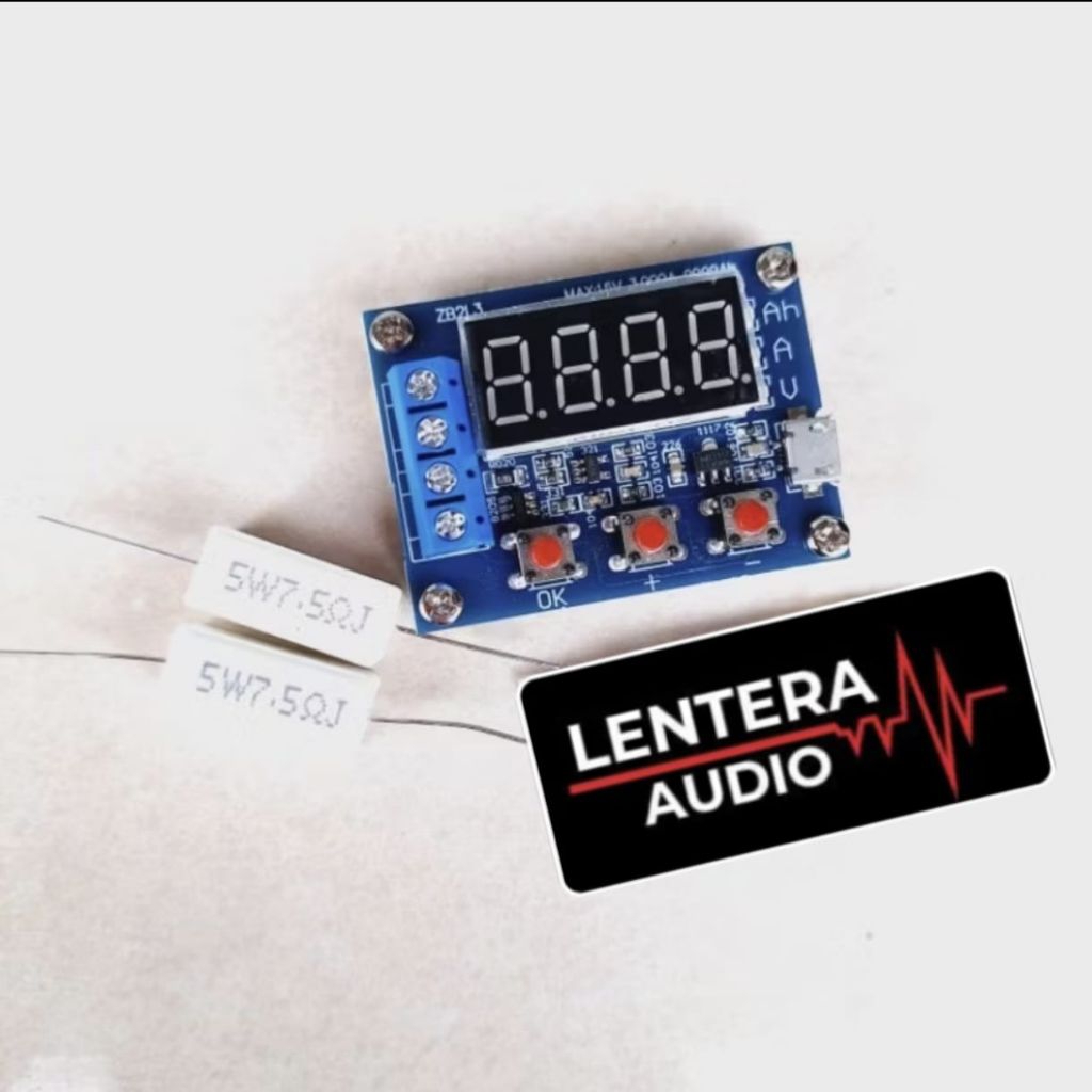 Zhiyu Battery Capacity Meter Alat Ukur Kapasitas Baterai Lithium