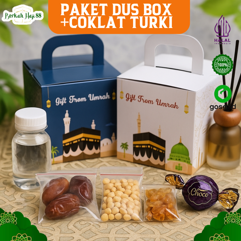 

Paket Oleh Oleh Haji dan Umroh Kismis Golden Kacang Arab Coklat Turki