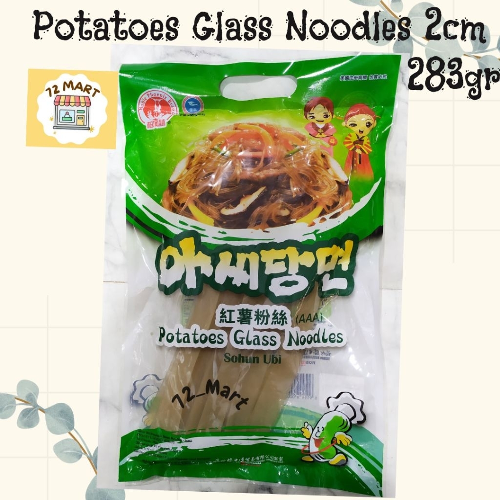 

Noble Phoenix Potato Glass Noodles 2Cm 283 Gr/Sohun Ubi AAA