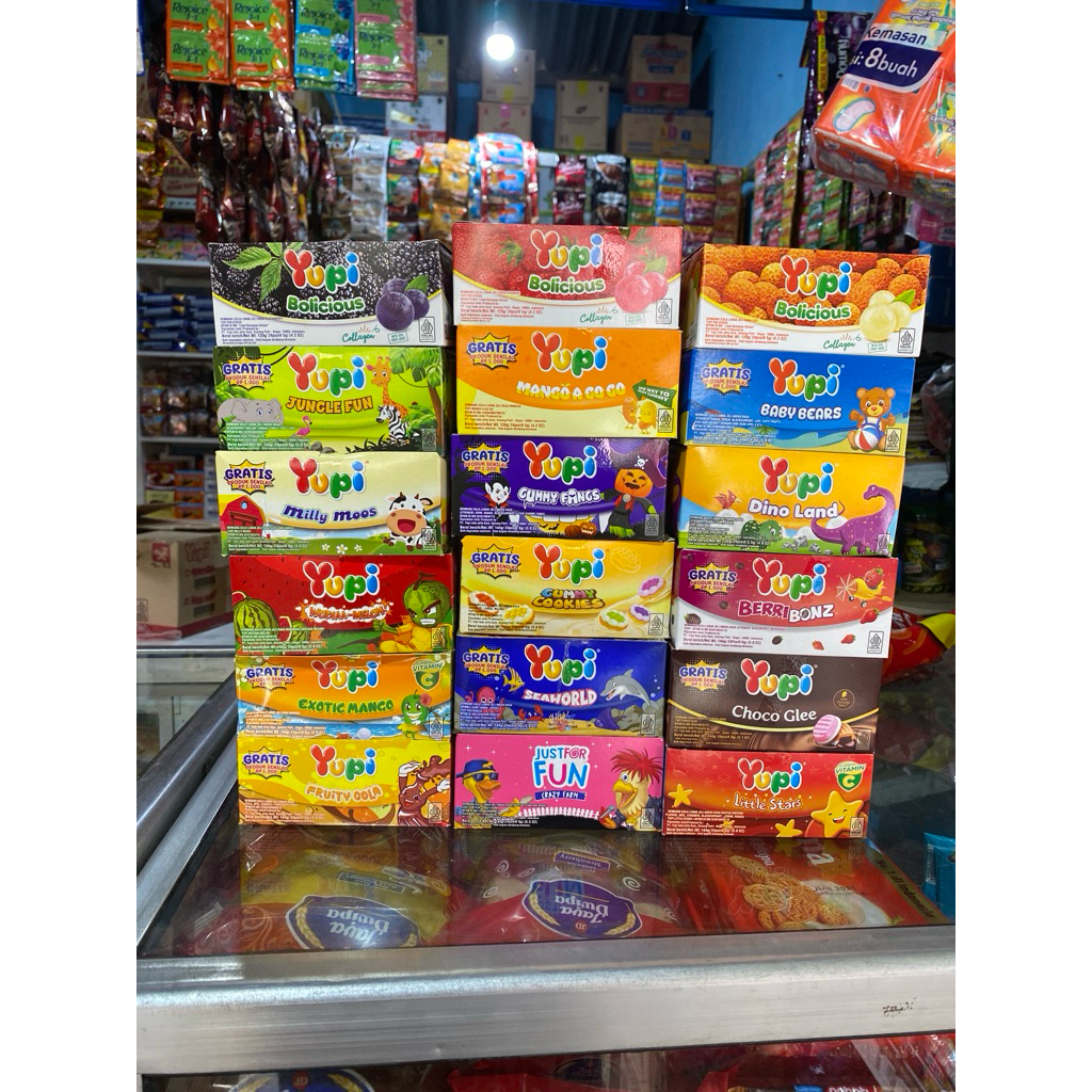 

[PROMO] PERMEN YUPI 500 PACK 24 PCS ALL VARIAN MILKY MOO BOLICIOUS LITTLE STAR MANGGA