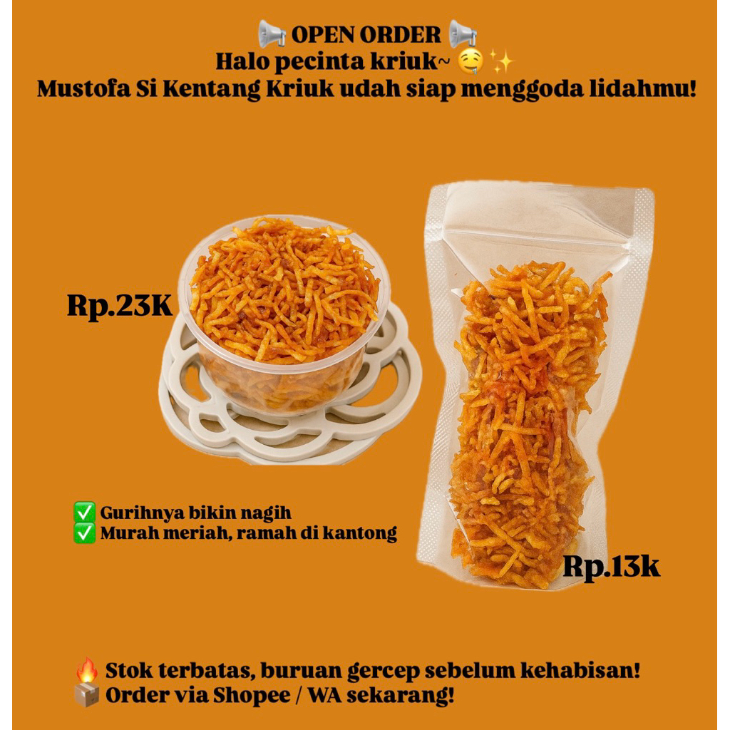 

Mustofa Si Kentang Kriuk