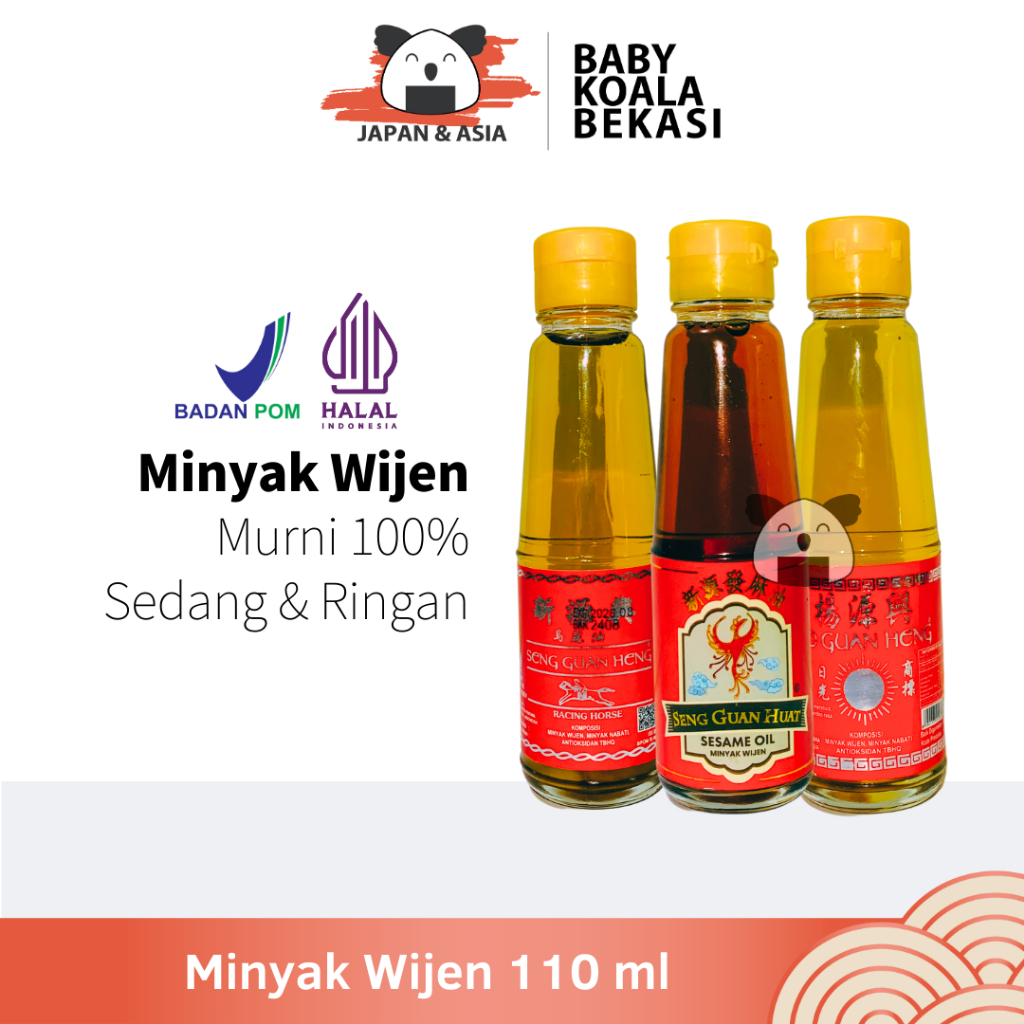 

MATAHARI KUDA POENIX Minyak Wijen Sesame Oil 110 g Halal │ All Grade -BKB