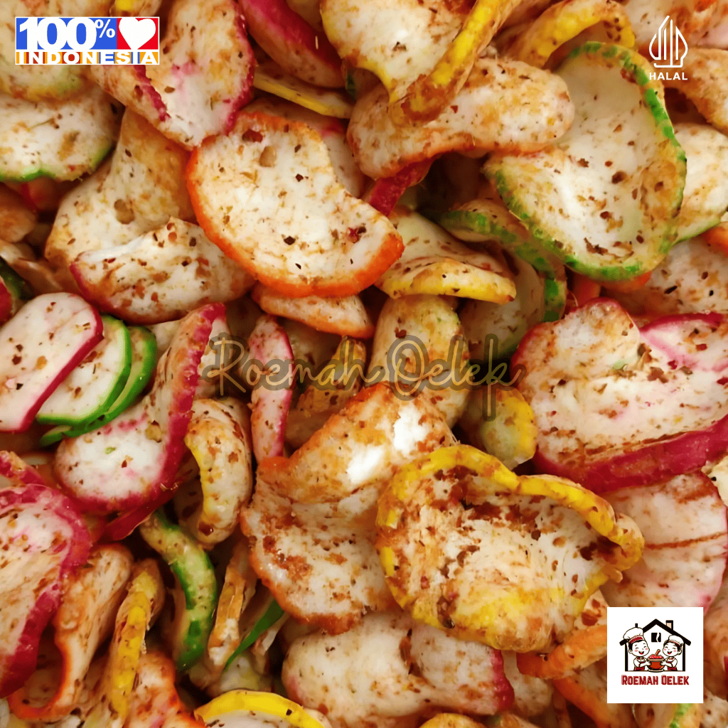 

Kerupuk Seblak Premium Pedas 100gr – Kriuk Gurih, Bumbu Melimpah!
