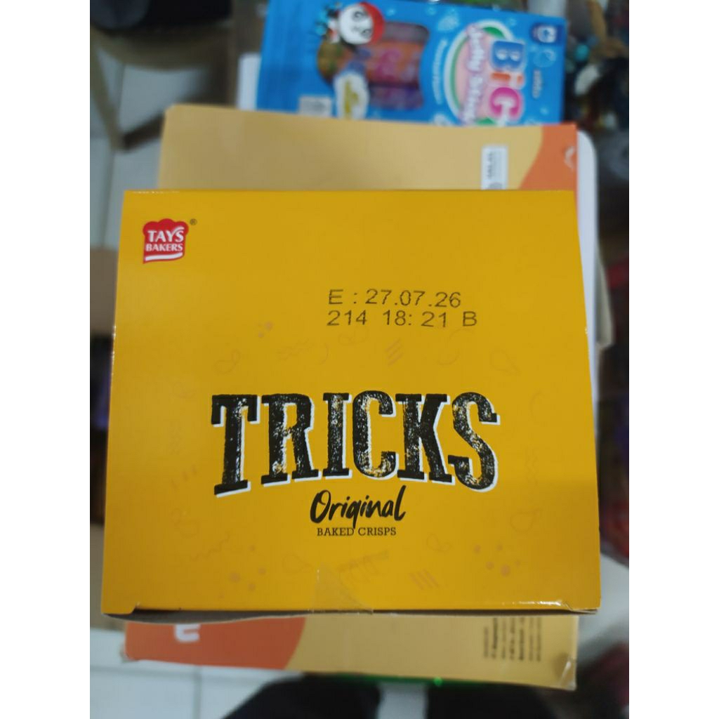 

Tricks potato 12gr (10pcs) /cemilan /baked potato