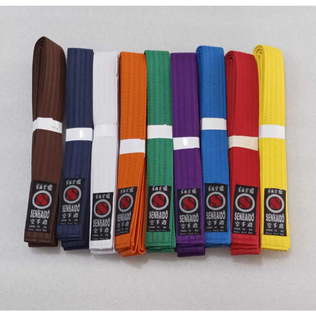 Sabuk beladiri Senkaido (karate, taekwondo, kempo, silat dll)