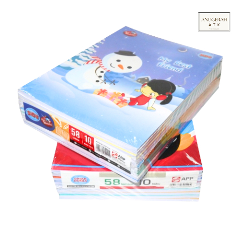 

Buku Tulis Sidu 58 Lembar 1 Pack Isi 10 Pcs