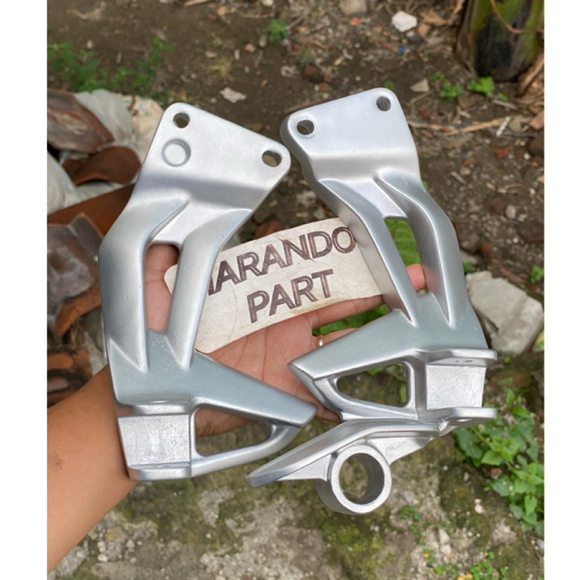 POSTEP FOOTSTEP DUDUKAN STEP BESI STEP BELAKANG JUPITER Z,JUPITER Z BURHAN ORIGINAL VAPORBLASTING