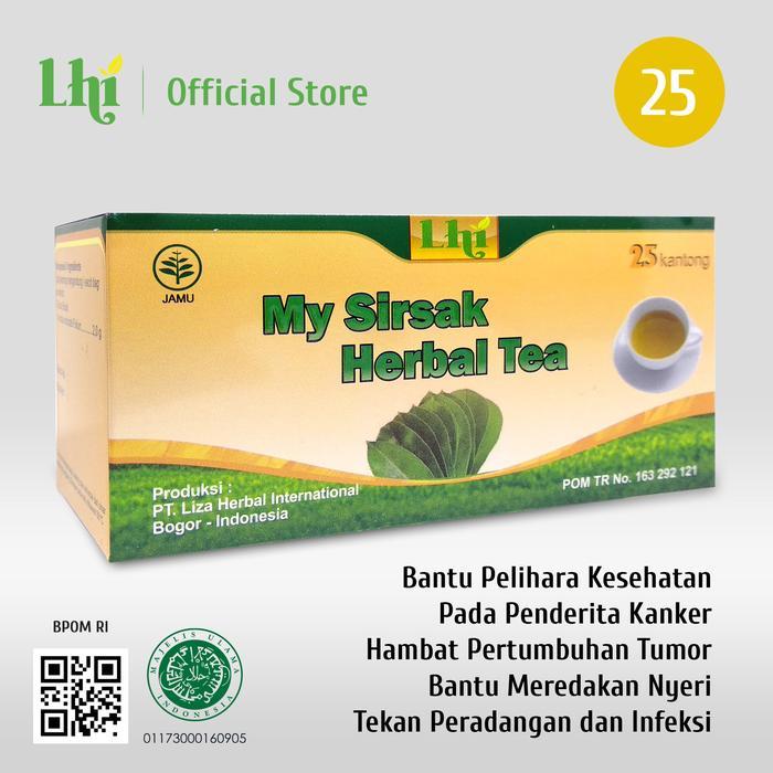 

Teh Celup My Sirsak Herbal Tea Liza Herbal untuk Kanker & Tumor