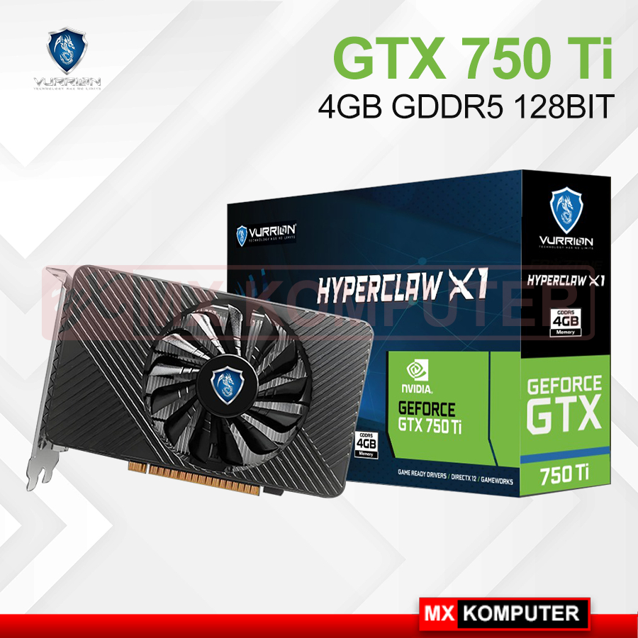 VGA Vurrion Hyperclaw X1 GTX 750TI 4GB DDR5 GTX 750 TI