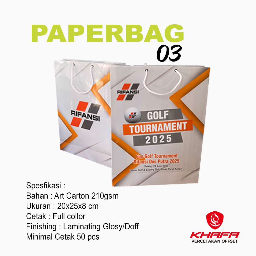 

PAPERBAG ART CARTON 210GSM/FASHION/SEPATU/KADO ULANG TAHUN/SEMINAR