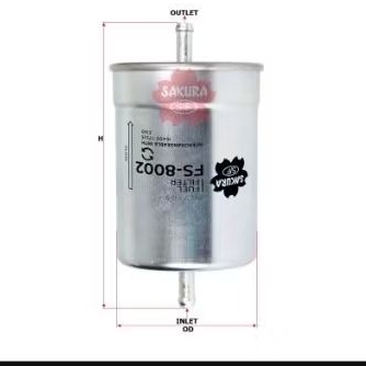Fuel Filter Nissan FS-8002 FF-2027 16400-70J00 16400-J7525