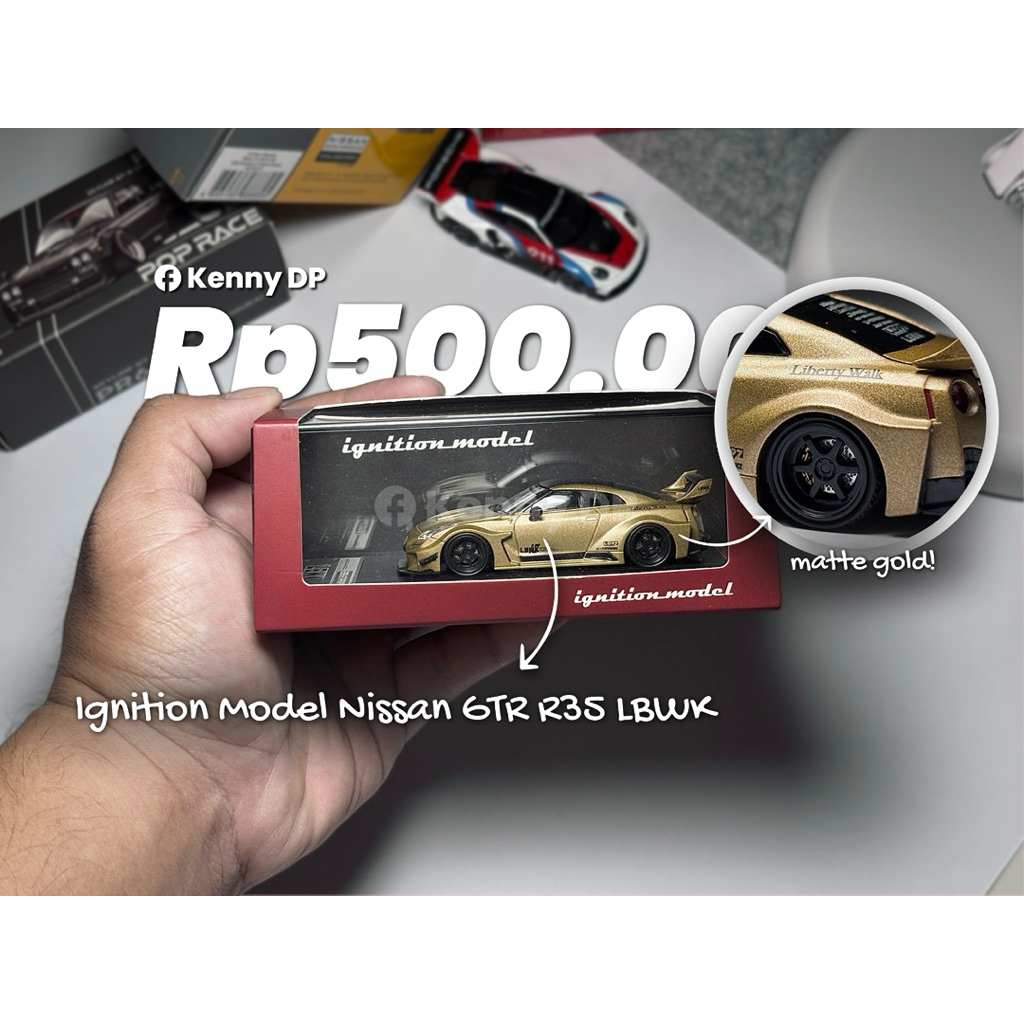 Ignition Model Nissan GTR R35 (unsealed mulus)