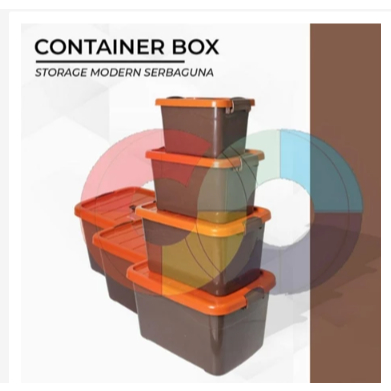 Container Box Plastik Kotak Penyimpanan Barang - 16 Liter Murah Serbaguna