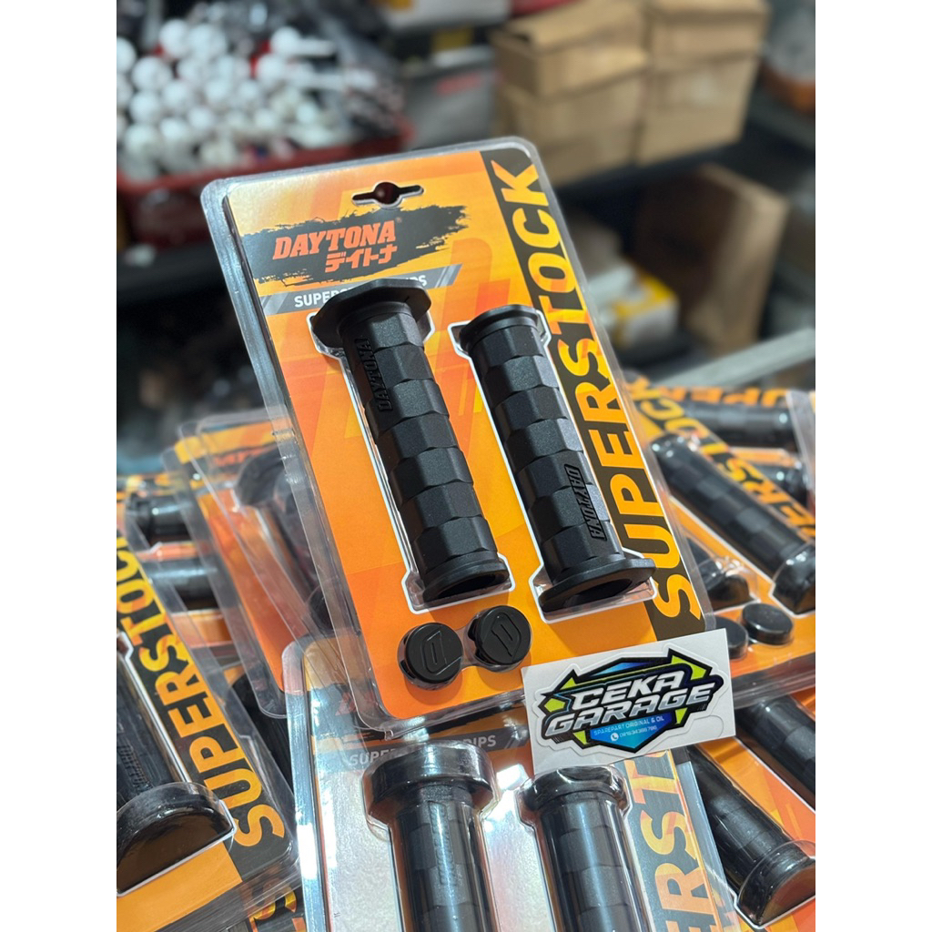 handgrip daytona octagon - sarung gas daytona -hand grip handgrip daytona original