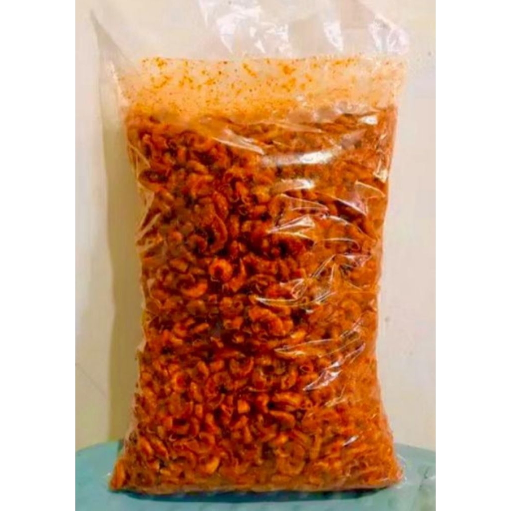 

kripik makaroni pedas manis