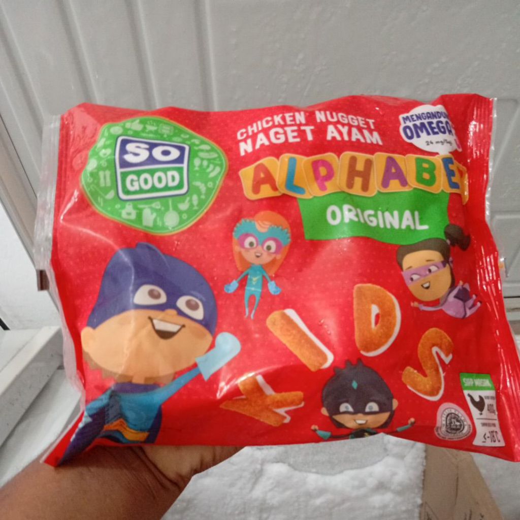 

so good chicken nugget alphabet UK 400 gr