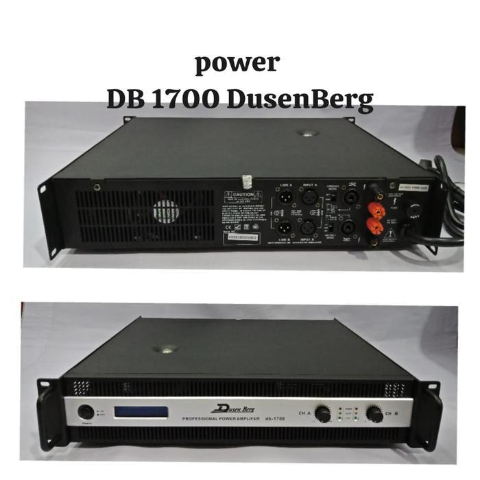 Power Amplifier Dusenberg Original DB 1700 / DB1700