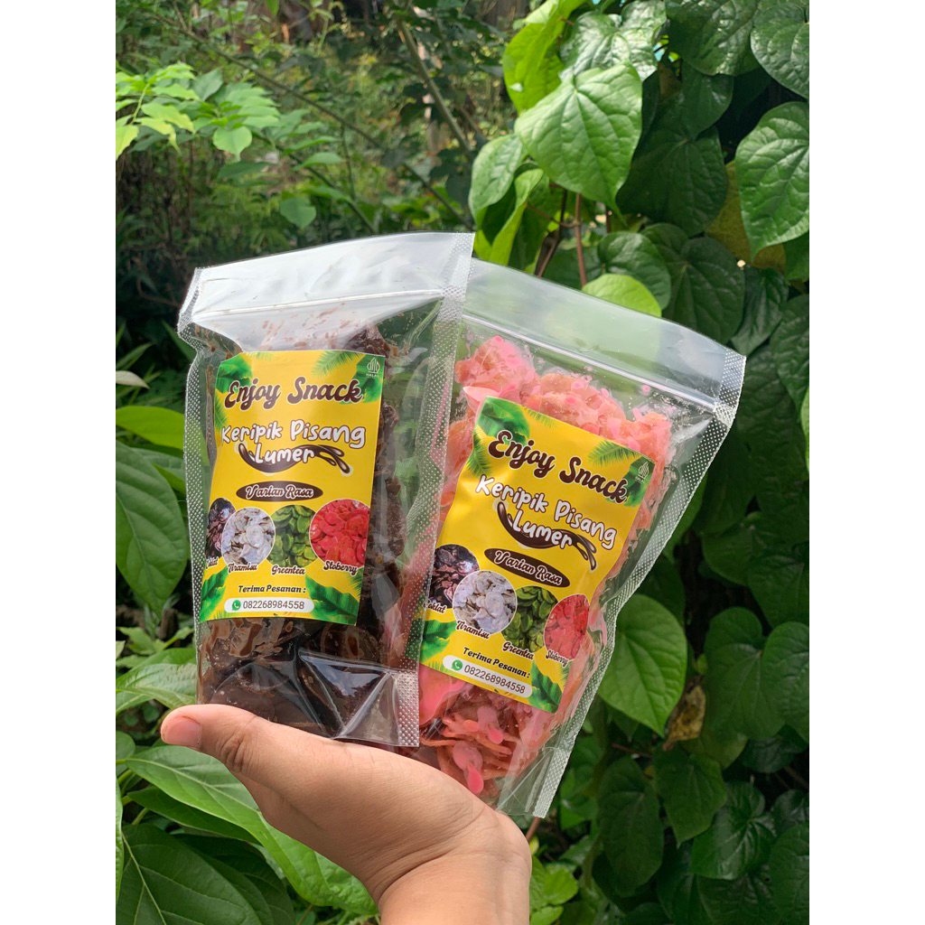 

Kripik Pisang Lumer Enjoy Snack