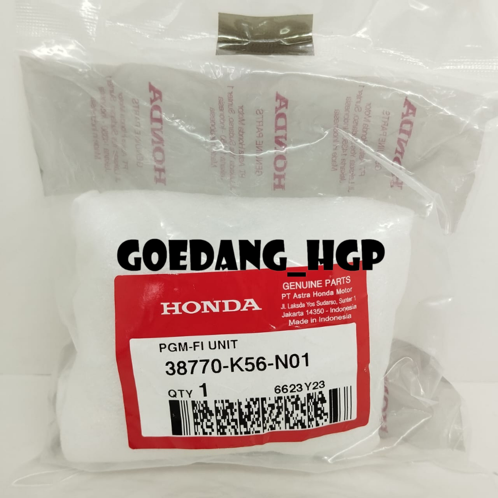 PGM FI Unit ECU SONIC 150R  ORI AHM 38770K56N01