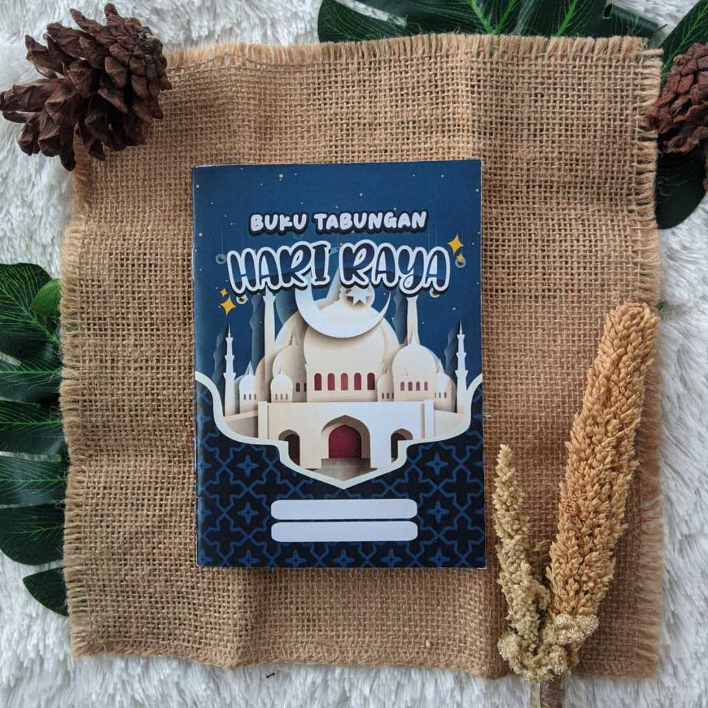 

ES88 Buku Tabungan Tema Masjid Elegan Custom