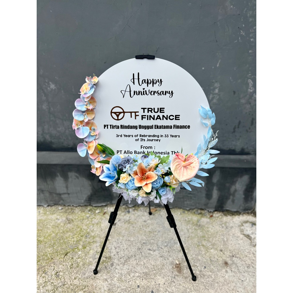 Terima Dadakan Standing Flower Acrylic