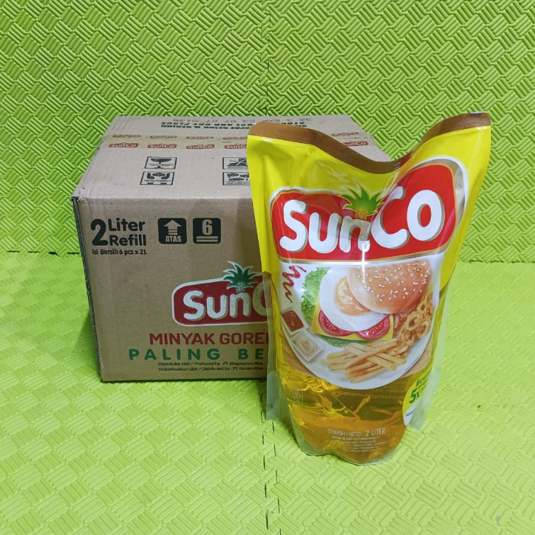 

Minyak Goreng Sunco 2L 6pcs x 2ltr KARTON