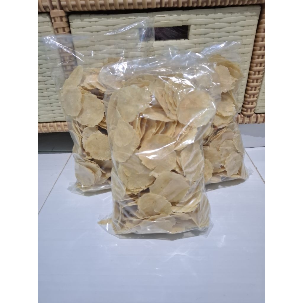 

emping melinjo mentah biji 3 ukuran sedang