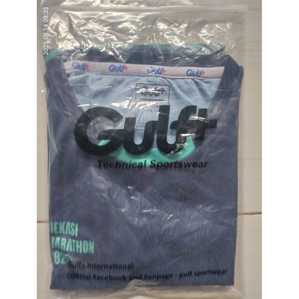 Jersey Event Bekasi Marathon 2025 Brand Gulf