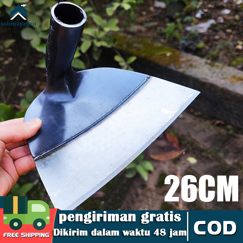 [COD]CANGKUL KEPALA BAJA -Cangkul Taman-Kepala Baja Impor-Berkualitas