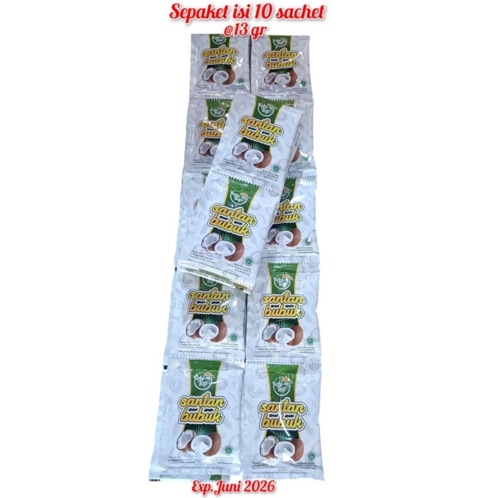 

SANTAN BUBUK Koki Top @13gr Sepaket isi 10 sachet