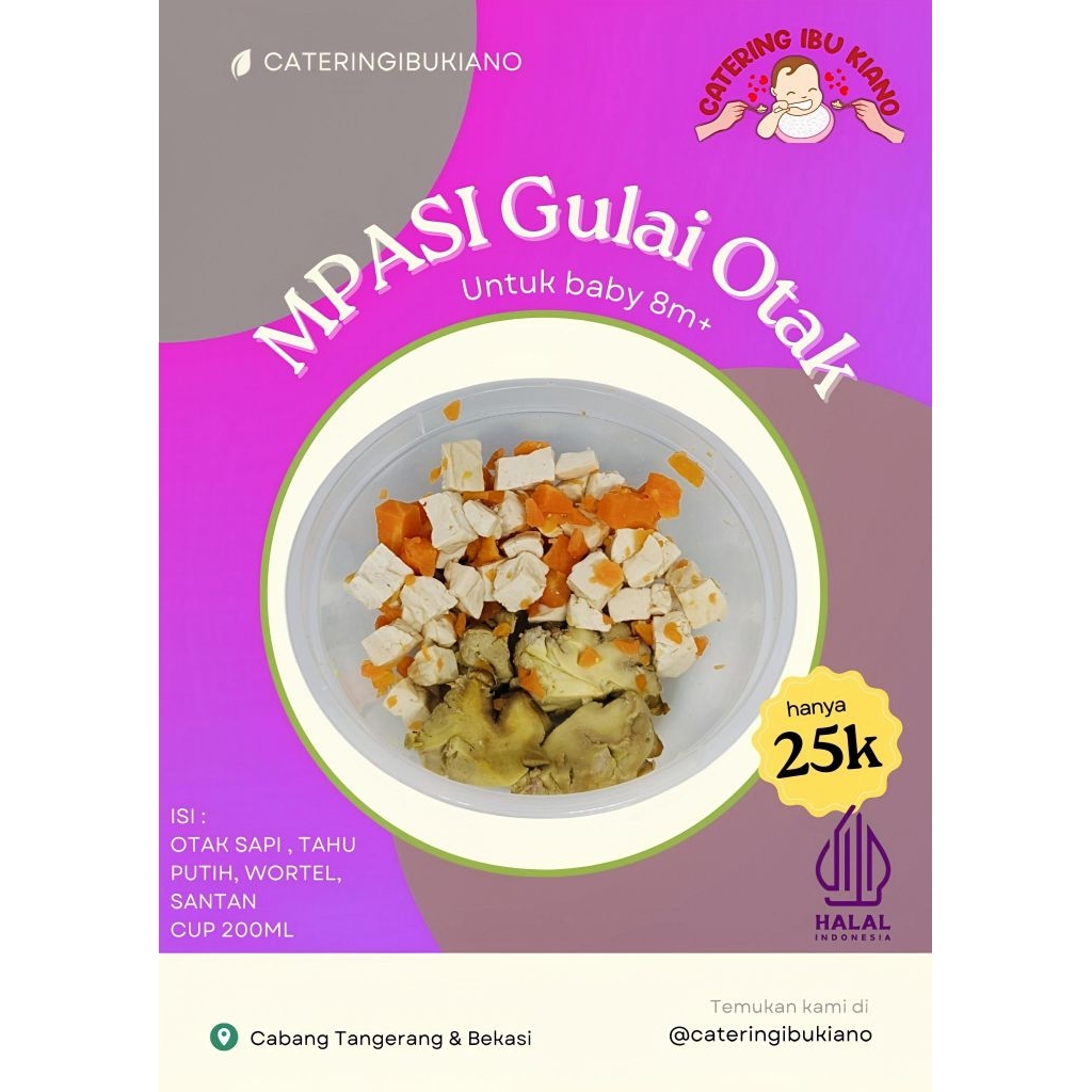 

Gulai Otak MPASI Frozen Bekasi