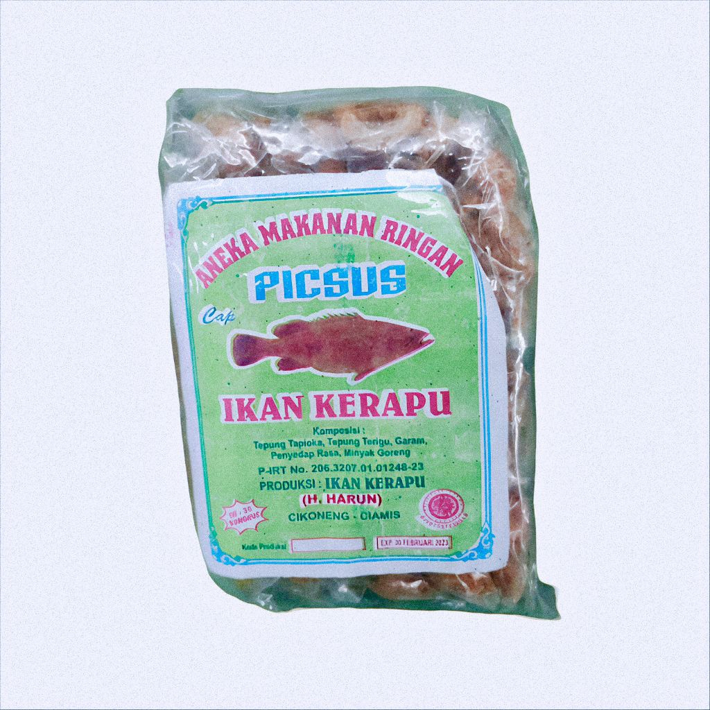 

Aneka Makanan Ringan Piksus Kerapu isi 20pcs