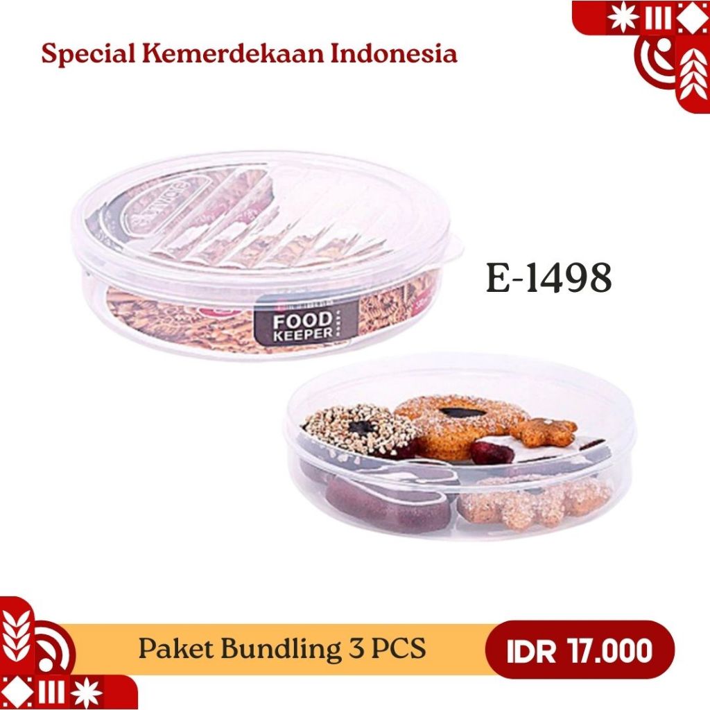 Elianware Food Keeper Serba Guna 370ml BPA Free & Food Grade, E-1498