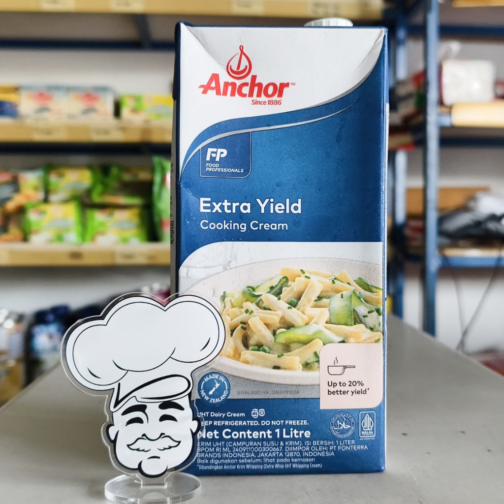 

Anchor Extra Yield 1 Liter / Cooking Cream Anchor 1 Liter