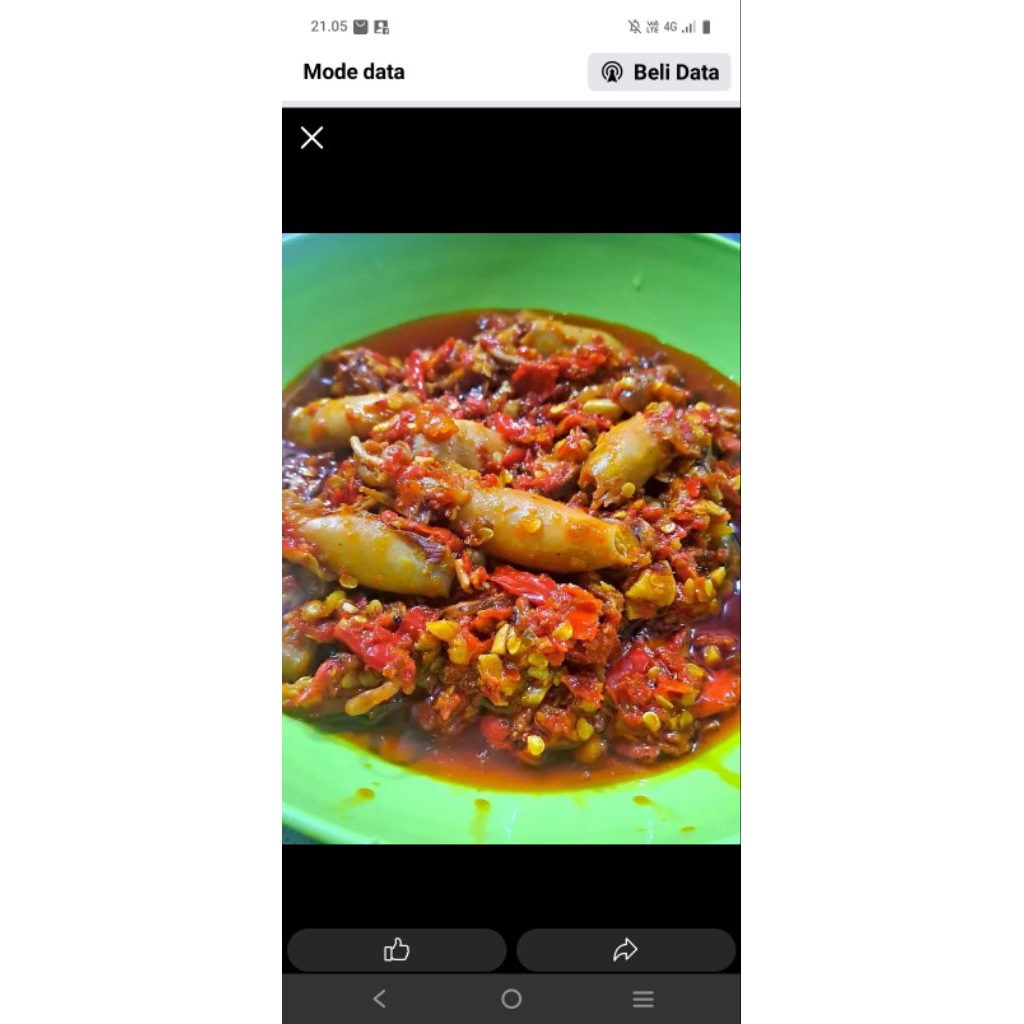 

sambal cumi asin kemasan 80gr