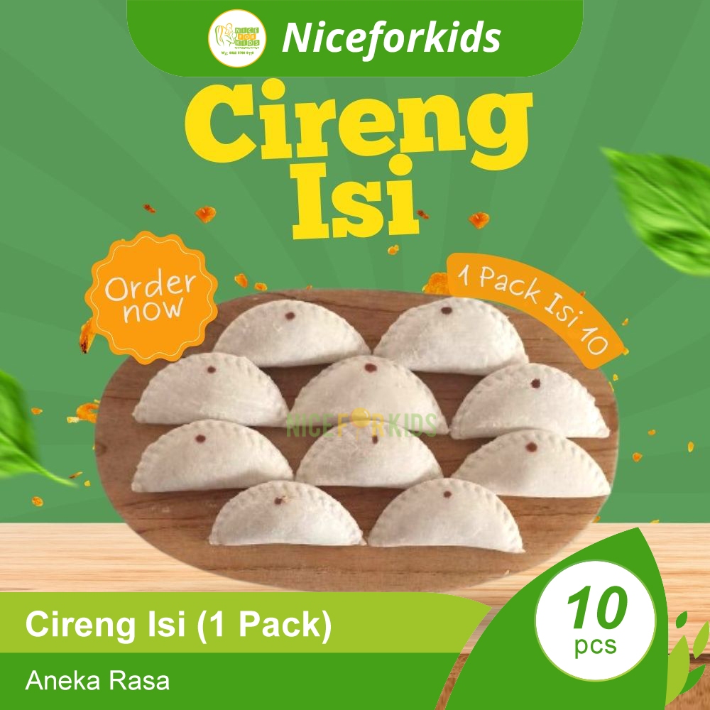 

Cemilan Cireng Isi Ayam Pedas dan Aneka Rasa lainnya 1 Pack Snack Isi 10 pcs Camilan Enak dan Murah