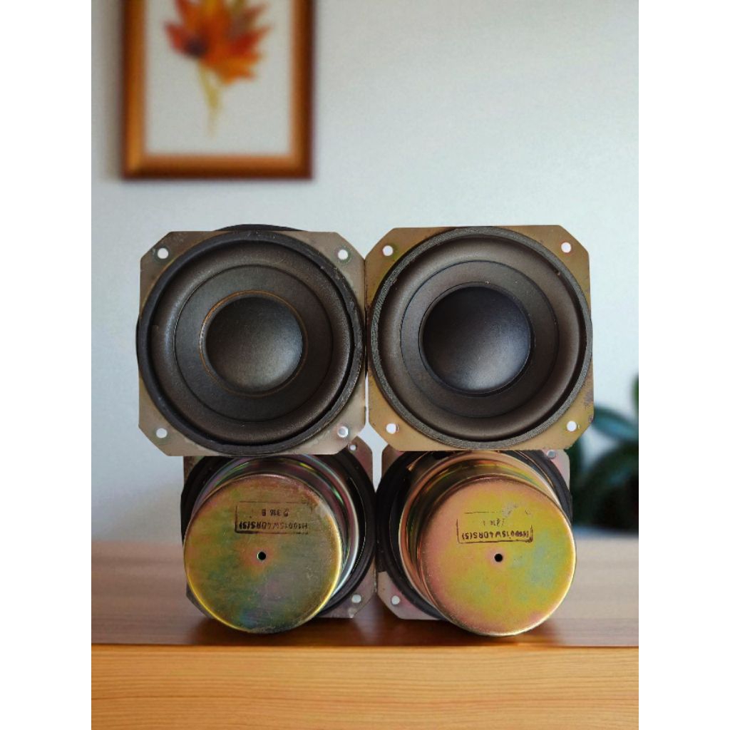 Speaker subwoofer copotan polytron xbr 4in